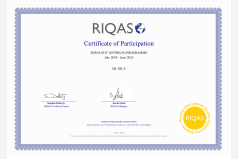 Сертифікат участі в програмі зовнішньої оцінки якості RIQAS (Серологія_Сифіліс) 2025