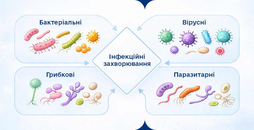 Класифікація інфекційних захворювань